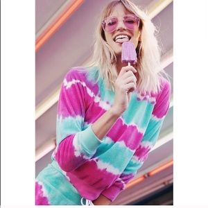 Wildfox Fiona Terry Tie Dye Set